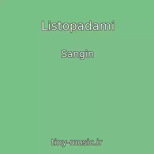 کاور آهنگ Listopadami از Sangin