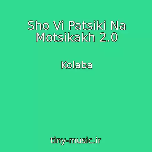 کاور آهنگ Sho Vi Patsiki Na Motsikakh 2.0 از Kolaba