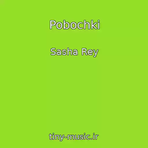 کاور آهنگ Pobochki از Sasha Rey