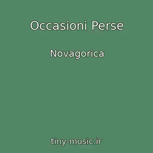 کاور آهنگ Occasioni Perse از Novagorica