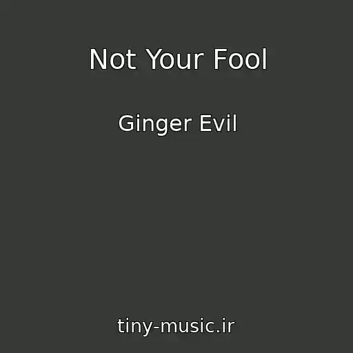 کاور آهنگ Not Your Fool از Ginger Evil