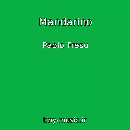 کاور آهنگ Mandarino از Paolo Fresu