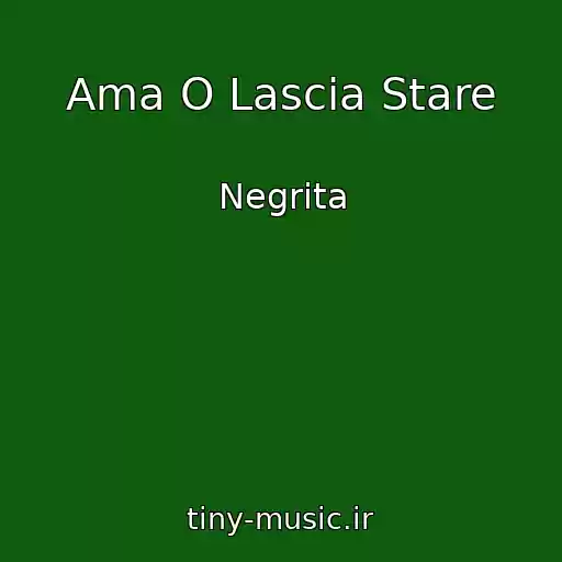 کاور آهنگ Ama O Lascia Stare از Negrita