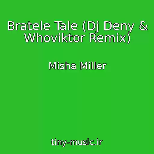 کاور آهنگ Bratele Tale (Dj Deny & Whoviktor Remix) از Misha Miller