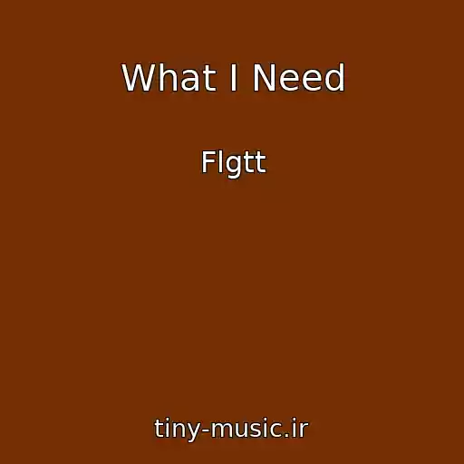 کاور آهنگ What I Need از Flgtt