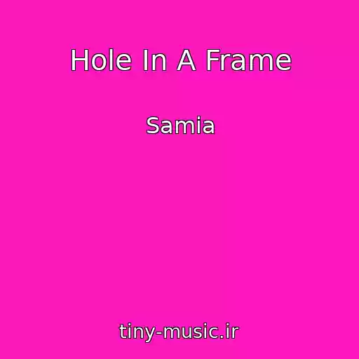 کاور آهنگ Hole In A Frame از Samia