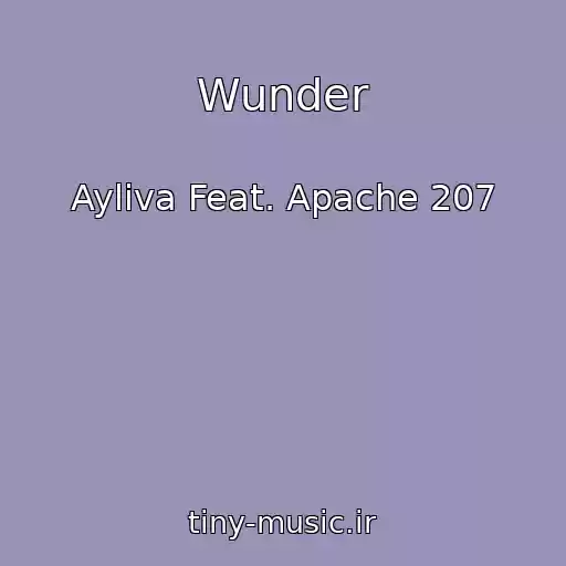 کاور آهنگ Wunder از Ayliva Feat. Apache 207