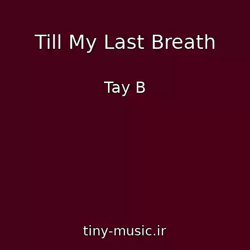 کاور آهنگ Till My Last Breath از Tay B