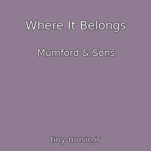 کاور آهنگ Where It Belongs از Mumford & Sons