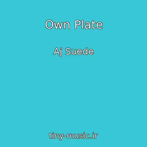 کاور آهنگ Own Plate از Aj Suede