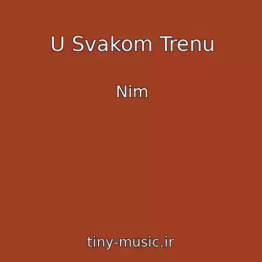 کاور آهنگ U Svakom Trenu از Nim