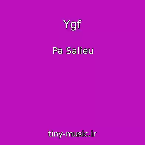 کاور آهنگ Ygf از Pa Salieu