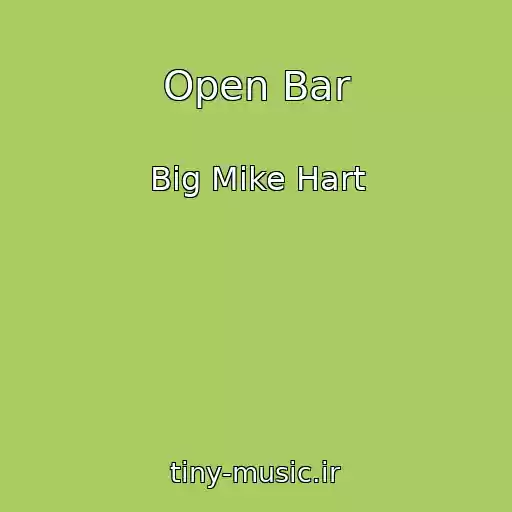 کاور آهنگ Open Bar از Big Mike Hart