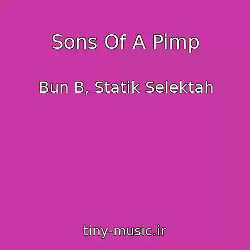 کاور آهنگ Sons Of A Pimp از Bun B, Statik Selektah