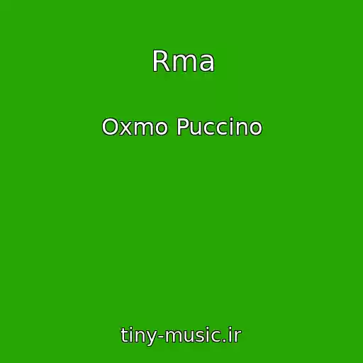 کاور آهنگ Rma از Oxmo Puccino