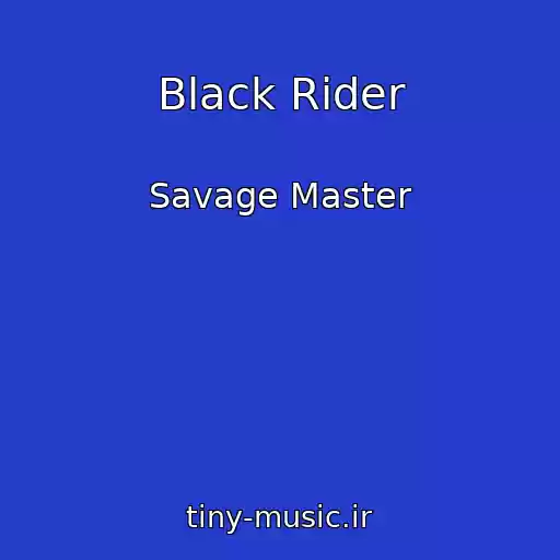 کاور آهنگ Black Rider از Savage Master