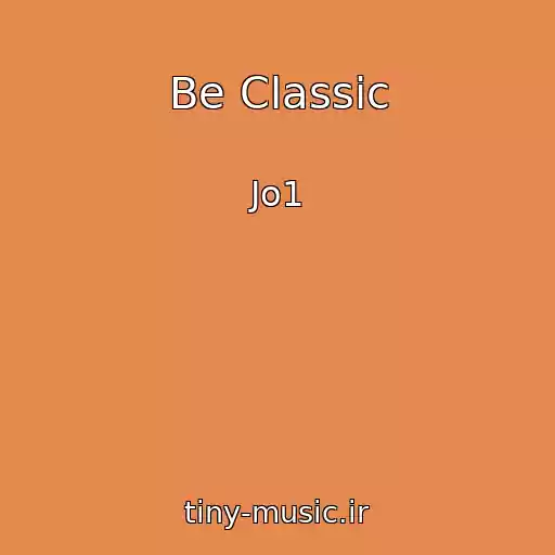 کاور آهنگ Be Classic از Jo1