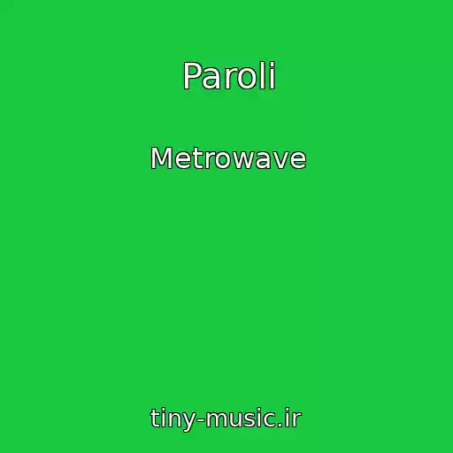 کاور آهنگ Paroli از Metrowave