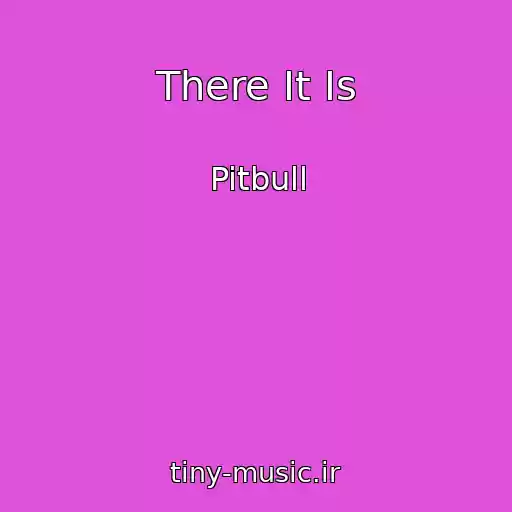 کاور آهنگ There It Is از Pitbull