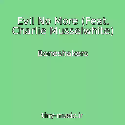 کاور آهنگ Evil No More (Feat. Charlie Musselwhite) از Boneshakers