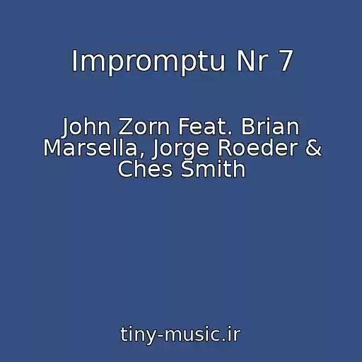 کاور آهنگ Impromptu Nr 7 از John Zorn Feat. Brian Marsella, Jorge Roeder & Ches Smith