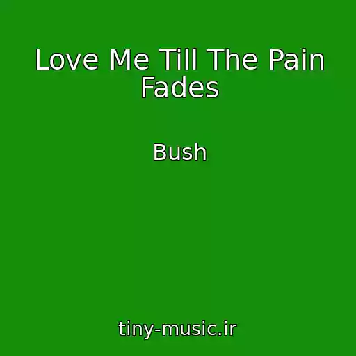 کاور آهنگ Love Me Till The Pain Fades از Bush