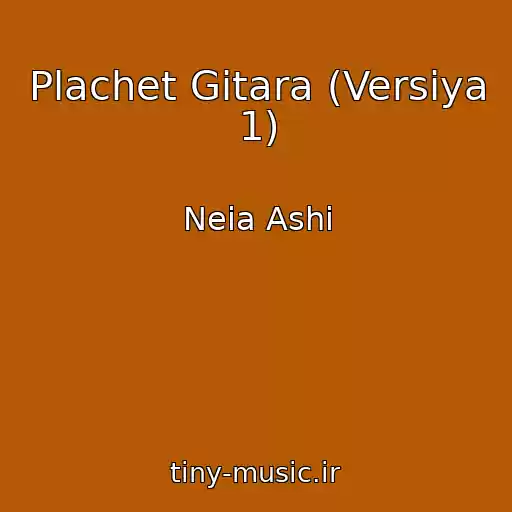 کاور آهنگ Plachet Gitara (Versiya 1) از Neia Ashi