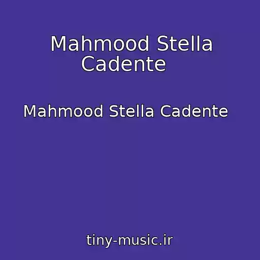 کاور آهنگ Mahmood Stella Cadente   از Mahmood Stella Cadente  