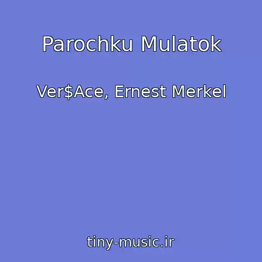 کاور آهنگ Parochku Mulatok از Ver$Ace, Ernest Merkel