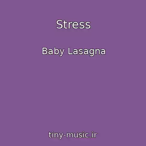 کاور آهنگ Stress از Baby Lasagna