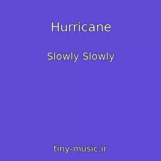 کاور آهنگ Hurricane از Slowly Slowly