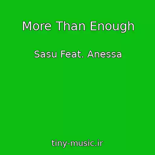 کاور آهنگ More Than Enough از Sasu Feat. Anessa