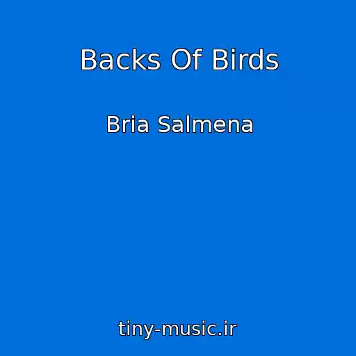 کاور آهنگ Backs Of Birds از Bria Salmena