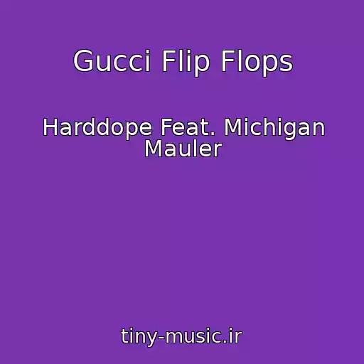 کاور آهنگ Gucci Flip Flops از Harddope Feat. Michigan Mauler