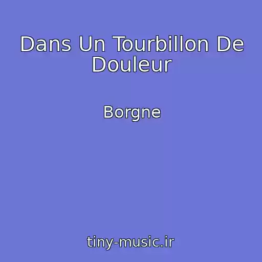 کاور آهنگ Dans Un Tourbillon De Douleur از Borgne