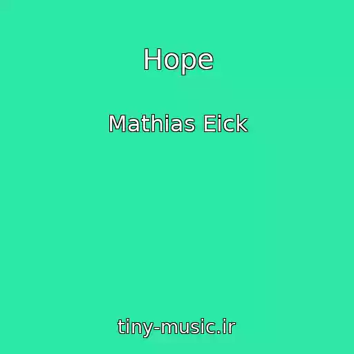 کاور آهنگ Hope از Mathias Eick