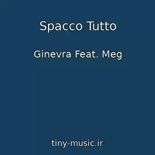 کاور آهنگ Spacco Tutto از Ginevra Feat. Meg