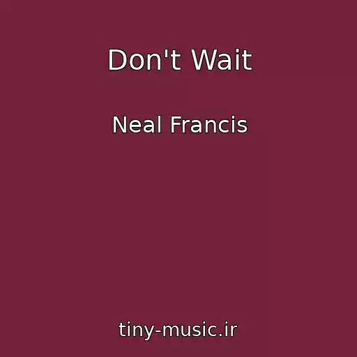کاور آهنگ Don't Wait از Neal Francis