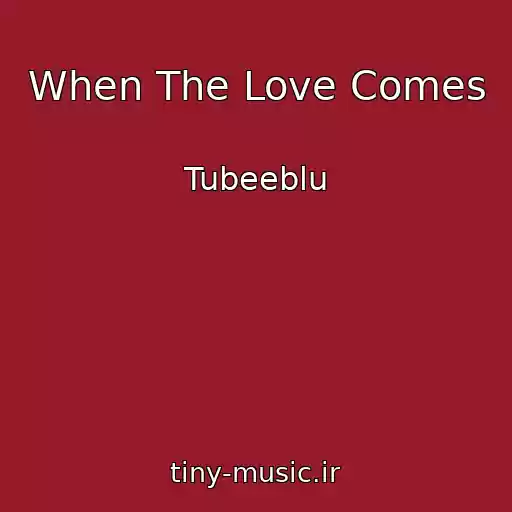 کاور آهنگ When The Love Comes از Tubeeblu