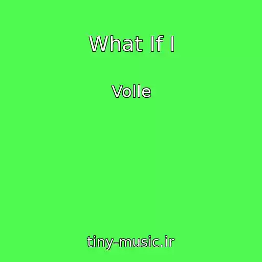 کاور آهنگ What If I از Volle