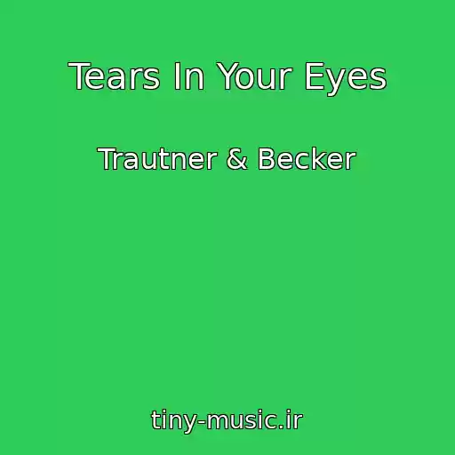 کاور آهنگ Tears In Your Eyes از Trautner & Becker