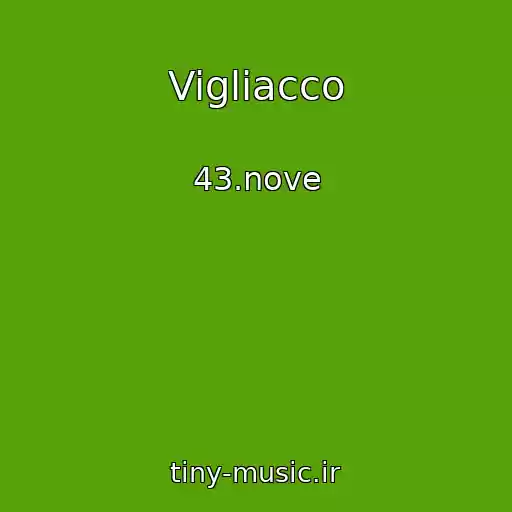 کاور آهنگ Vigliacco از 43.nove