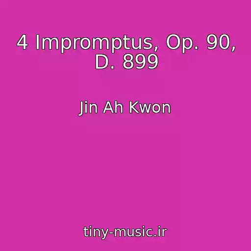 کاور آهنگ 4 Impromptus, Op. 90, D. 899 از Jin Ah Kwon
