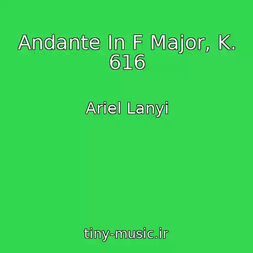 کاور آهنگ Andante In F Major, K. 616 از Ariel Lanyi