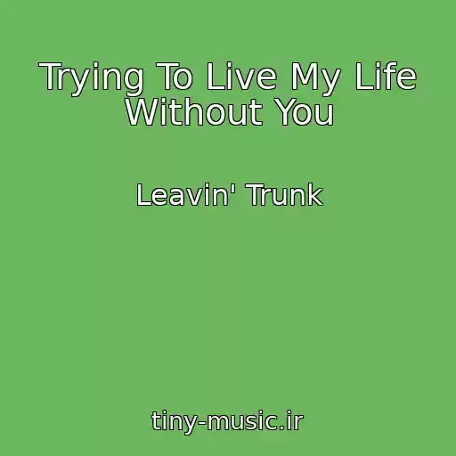 کاور آهنگ Trying To Live My Life Without You از Leavin' Trunk