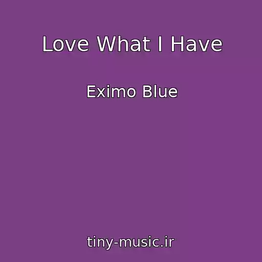 کاور آهنگ Love What I Have از Eximo Blue