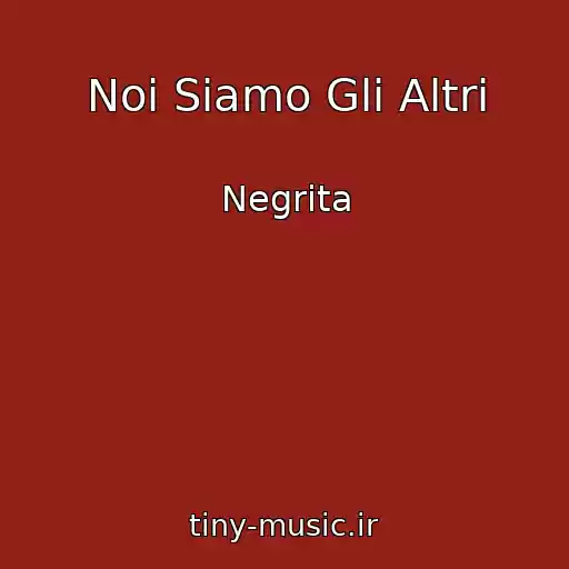 کاور آهنگ Noi Siamo Gli Altri از Negrita