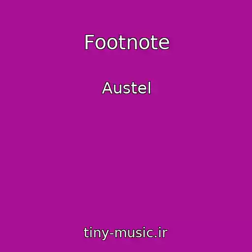 کاور آهنگ Footnote از Austel