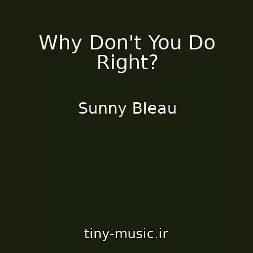 کاور آهنگ Why Don't You Do Right? از Sunny Bleau