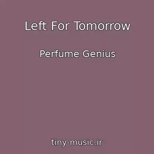 کاور آهنگ Left For Tomorrow از Perfume Genius
